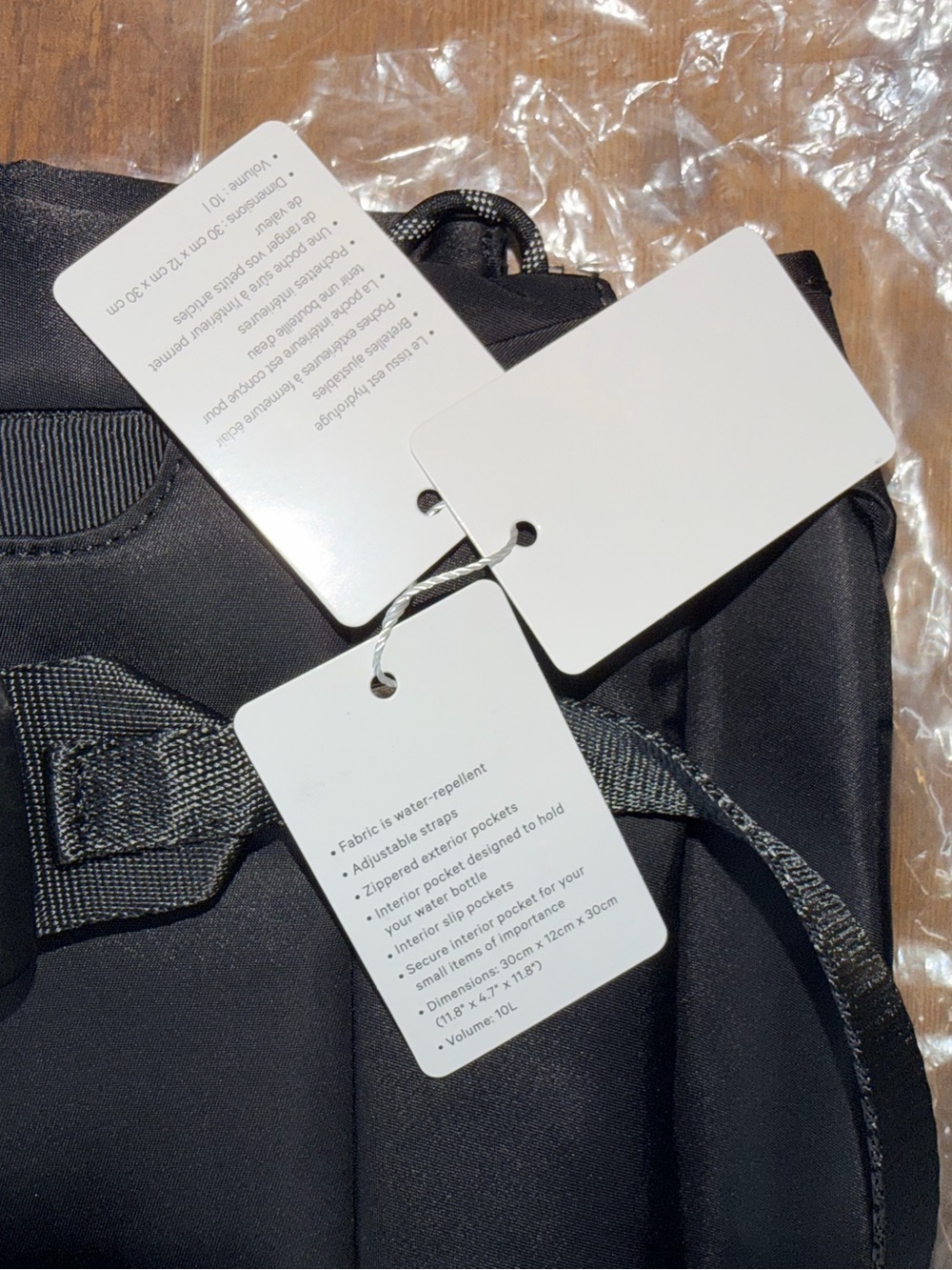 Lululemon Drawstring Bucket Backpack 10L
Black (First Release) - Picture 5 of 7